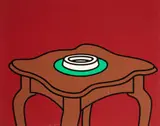 Patrick Caulfield, Occasional Table