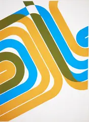 Bret de Their, Untitled, screenprint