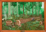 R.T. Lyne, Poakani Block, 1 mile N.W. of Poakani Totara, oil on board