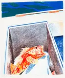 Tom Burnett, Granddaddy Hapuka, screenprint, 32/80