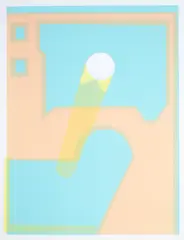 Saskia Leek, Untitled – Artspace turns 21 print, silkscreen print on paper edition of 50