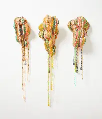 Judy Darragh, Weeping Wall, mixed media