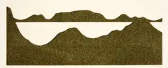 Sue Skerman, Untitled – Abstract Landscape, screenprint