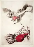 J. Mockett, Spa 63, etching, 5/12