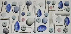 Coastal Wanderings by Mark Wooler, oil on canvas, offered Feb 2018