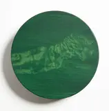 Russell Moses, Blackfern, oil on wood