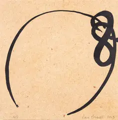 Untitled by Max Gimblett, lithograph, AP/1, sold Feb 2018