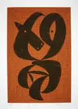 Dick Frizzell, Danske Tiki, lithograph, 29/80