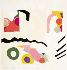 Gordon Crook, Towards Spring, screenprint, 19/20