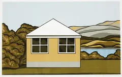 White’s Place, Raglan by Robin White, screenprint, artists proof, sold Dec 2017