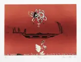 Shane Cotton, Alpha/Omega, lithograph, 18/25