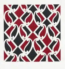 Reuben Paterson, Untitled, glitterdust and screenprint