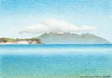 Don Binney, Hauturu from Campbells Bay II