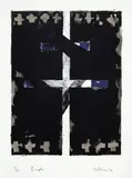 Ralph Hotere, Purple, lithograph, 10/20