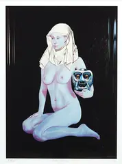Liz Maw, Lady Kathryn and I, giclee print, 2/10