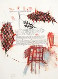 John Pule, Restless Spirit, lithograph, 6/20
