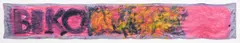 Biko by Ralph Hotere, acrylic on silk, offered Dec 2017