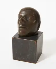 Terry Stringer, Untitled (Head), cast bronze, 3/10