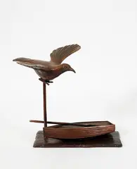 Paul Dibble, Untitled – bird and boat, cast bronze, 3/3