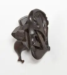 Untitled by Ben Pearce, carved wood with stain, offered Dec 2017