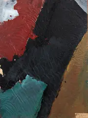 Untitled by J. S. Parker, oil on paper in artist’s original frame, sold Dec 2017