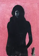 Jason Greig, Isis III (it’s made of fire), monoprint, 1/1