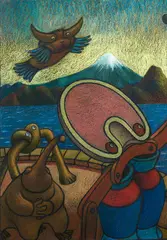 Untitled by Graham Percy, pastel on paper, offered Dec 2017