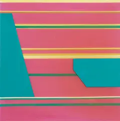 Keeping Tabs by Anne Riethmaier, acrylic and liquid glass on canvas, sold Dec 2017