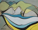 Frank Gross, Untitled, pastel on paper