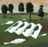 Candi Dentice, Cut-Out (Detail), oil on paper