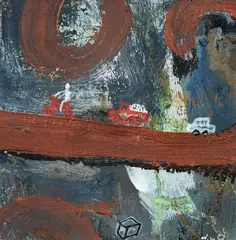 John Oxborough, Untitled, acrylic on paper