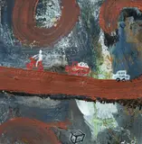 John Oxborough, Untitled, acrylic on paper
