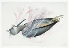 Paul Martinson, Float, sleep and dream, watercolour, gouache and acrylic on paper
