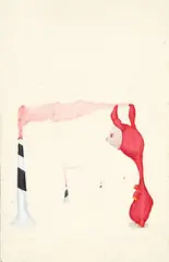Dave Beazley, A Vision, oil on board