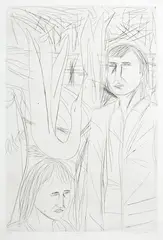 Her definition by Jeffrey Harris, etching, 13/15, sold Dec 2017