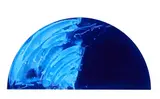 Gretchen Albrecht, Sea Fossil, acrylic on hemispherical canvas