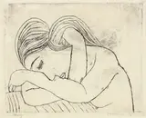Pat Hanly, Girl Asleep