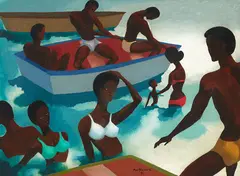 Douglas MacDiarmid, Untitled, oil on canvas