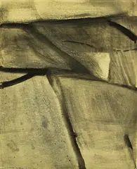 Landscape, Northland by Colin McCahon, ink and wash on paper, offered Nov 2017