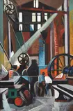 John Weeks, Fraser’s Foundry, gouache on board