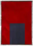 Imi Knoebel, P. F (Pure Freude), acrylic on paper, 2001