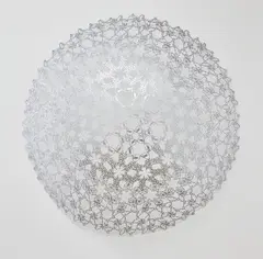 Neil Dawson, Mahana Dome (Marquette), powder-coated steel, unique, 2003