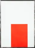 Imi Knoebel, P. F (Pure Freude), acrylic on paper, 2001