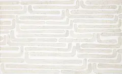Untitled by Peter Robinson, oil and bitumen on canvas, sold Oct 2017