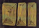 Rosella Namok, Three Sisters, synthetic polymer paint on canvas