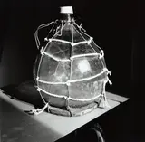 Bill Culbert, Bonbonne (Wire, String on Wood)