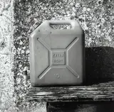 Bill Culbert, Bonbonne (Extra Fort Plastic, Full), gelatin silver print, 2002