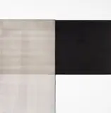 Callum Innes, Exposed Painting – Intense Black, oil on linen