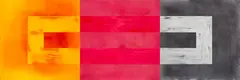 Horizon – Threshold by Gretchen Albrecht, acrylic and oil on canvas, triptych, sold Oct 2017