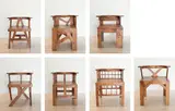 John Panting, Six Chairs, Baltic pine, 1974